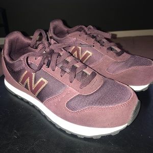 New Balance Burgundy shoes